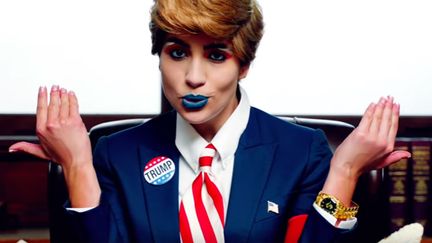 Capture d'image du clip "Make America Great Again" des Pussy Riot
 (Capture image Youtube)