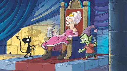 "Disenchantment", les premières images de la nouvelle série du créateur des "Simpson" Matt Groening.
 (Netflix)