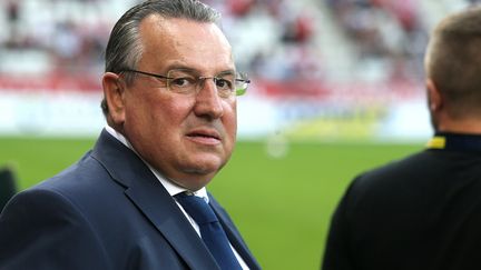 Jean-Pierre Caillot, le président du Stade de Reims (FRANCOIS NASCIMBENI / AFP)