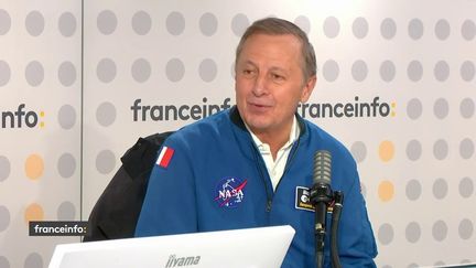 L'astronaute Michel Tognini, l'ancien chef du centre des astronautes européens&nbsp;sur franceinfo le 8 novembre 2021. (FRANCEINFO / RADIO FRANCE)
