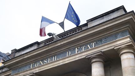 La façade du Conseil d'Etat à Paris le 9 janvier 2014. (THOMAS SAMSON / AFP)