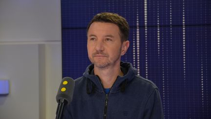 Olivier Besancenot, porte-parole du NPA. (JEAN-CHRISTOPHE BOURDILLAT / RADIO FRANCE)