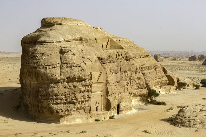 Tombes nabatéennes, Hégra, Arabie Saoudite (© Yann Arthus-Bertrand Hope Production)