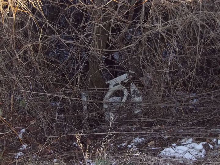 A Francillon-sur-Roubion (Drôme),&nbsp;une habitance&nbsp;signale&nbsp;des déchets dans une zone Natura 2000. (DR)