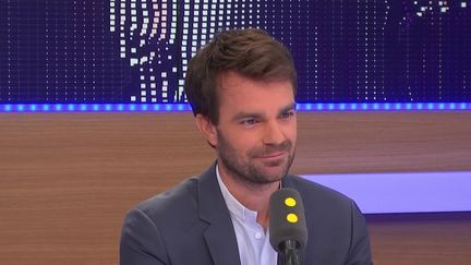 Bruno&nbsp;Julliard,&nbsp;premier adjoint à la maire de Paris, invité de franceinfo samedi 24 juin. (RADIO FRANCE / FRANCEINFO)