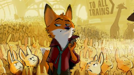 Nick Wilde, le renard a la langue bien pendue de "Zootopie".
 (The Walt Disney Company / France)