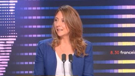 La députée écologiste du Bas-Rhin Sandra Regol, à franceinfo le 30 octobre 2022 (FRANCEINFO / RADIO FRANCE)