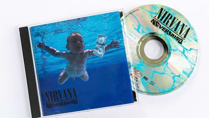 Alors qu'il était bébé, Spencer Eden&nbsp;apparaît nu sur l'album "Nevermind"&nbsp;de Nirvana.&nbsp; (AMER GHAZZAL /SHUTTERSTOCK / SIPA)