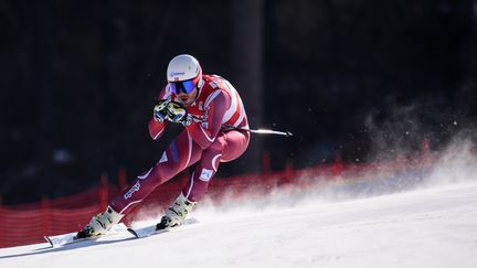 Le Norvégien Kjetil Jansrud a pris date pour les JO 2018 en remportant la descente de Jeongseon (ED JONES / AFP)