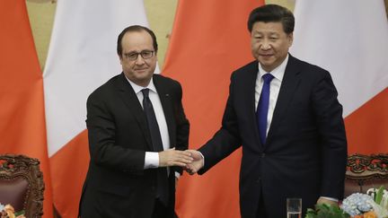 COP21 : François Hollande en visite en Chine