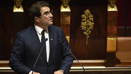 Christian Jacob, chef de file des députés LR à l'Assemblée nationale, le 22 janvier 2018, à Paris. (ERIC FEFERBERG / AFP)