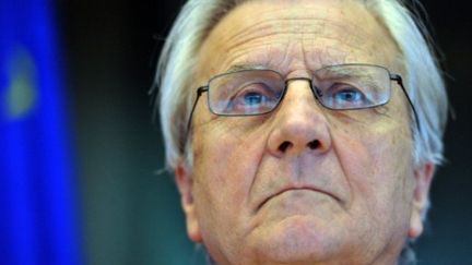 Le président de la Banque centrale européenne (BCE) Jean-Claude Trichet. (GEORGES GOBET / AFP)