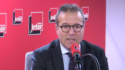 Martin Hirsch, directeur général de l'Assistance publique – Hôpitaux de Paris, invité de France Inter le 15 janvier 2020. (FRANCE INTER / RADIO FRANCE)