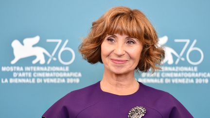 L'actrice Ariane Ascaride au festival du film de Venise, le 5 septembre 2019. Photo d'illustration. (ALBERTO PIZZOLI / AFP)