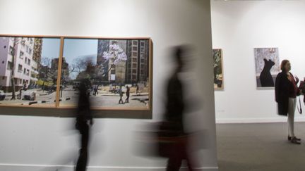 Paris-Photo 2014 dans la nef du Grand Palais
 (Caroline Paux / CITIZENSIDE / AFP)