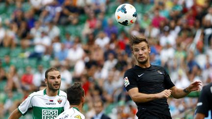 Haris Seferovic et ses partenaires ont concédé le nul 1-1 face au promu Elche (MANUEL LORENZO / MAXPPP)