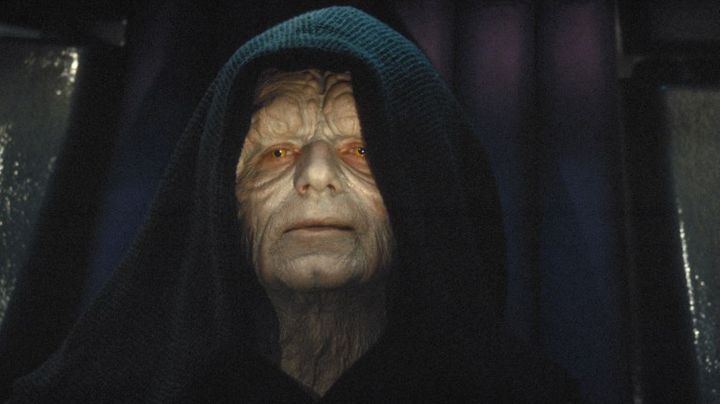 L'empereur Palpatine, incarn&eacute; par Ian McDiarmid dans Stars Wars, &eacute;pisode VI : le retour du Jedi, sorti en 1983.&nbsp; (KOBAL / AFP)