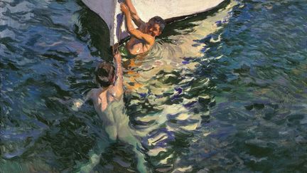 L'exposition "Sorolla, un peintre espagnol à Paris", étudie les liens entre le peintre espagnol et la capitale française, où ce maître de la lumière et peintre de la Méditerranée, connut un grand succès au début du XXe siècle. Il  s'y est forgé son style au contact d'artistes, de collectionneurs et de marchands. Le Musée des impressionnismes de Giverny expose une cinquantaine de peintures qui parcourent ses thèmes emblématiques : tableaux de dénonciation sociale, scènes de genre, portraits (du 14 juillet au 6 novembre 2016). Ici, Joaquín Sorolla, "Le Bateau blanc, Jàvea", 1905, collection particulière
 ( Madrid, avec l&#039;aimable autorisation de Blanca Pons Sorolla)