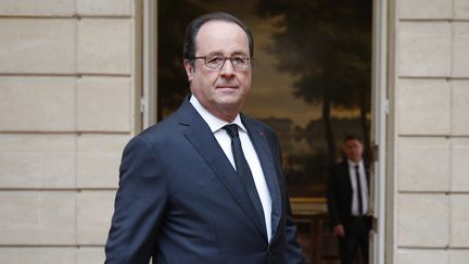 François Hollande, le 15 juin 2016 à l'Elysée. (JACKY NAEGELEN / AFP)