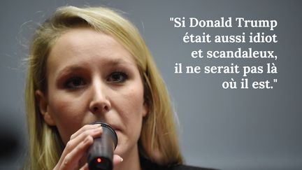 Marion Maréchal-Le Pen, le 18 décembre 2015 à Marseille (BORIS HORVAT / AFP)