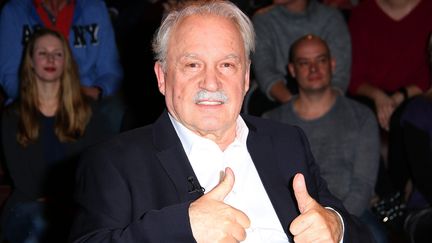 Georgio Moroder sur le plateau d'une émission de télévision à Hambourg le 22 janvier 2019 (STEPHAN PERSCH / PICTURE ALLIANCE)