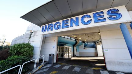 Les urgences du CHU de Grenoble (Isère), le 5 janvier 2014. (JEAN-PIERRE CLATOT / AFP)