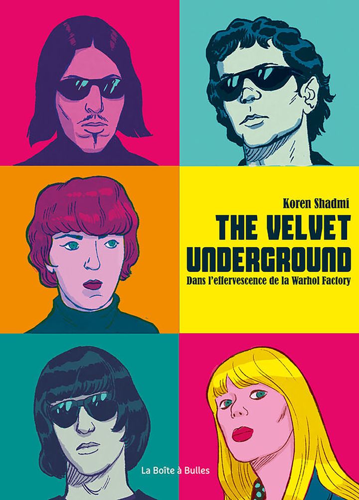 The cover of the comic "The Velvet Underground - In the excitement of the Warhol Factory" by Koren Shadmi.  (KOREN SHADMI / THE BUBBLE BOX)