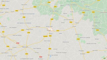 Une infirmière, âgée de 30 ans, a été mortellement blessée le 13 février 2020 à l'arme blanche par un patient d'une unité psychiatrique à Thouars (Deux-Sèvres). (GOOGLEMAPS)