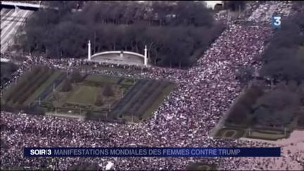 États-Unis : manifestations mondiales des femmes contre Trump