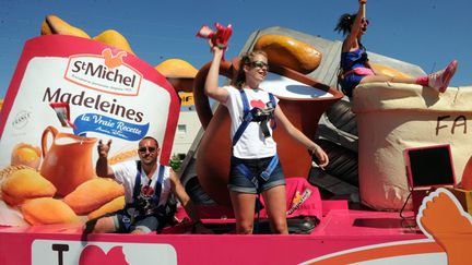 &nbsp; (Cette année encore, 600 jeunes vont animer la caravane du Tour © MaxPPP)