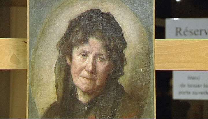 Le Portrait de Mme Ackermann par Marcellin Desboutin
 (France 3 / Culturebox / Capture d&#039;écran)