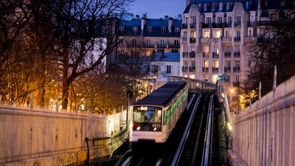 Un métro à Paris, le 7 février 2019. (MAXPPP)