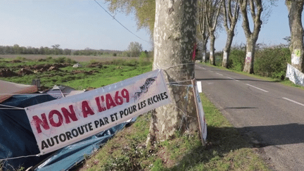 Autoroute : l’A69 entre Castres et Toulouse suscite la colère des militants écologistes (FRANCE 2)