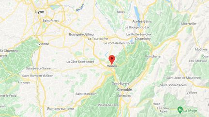 Voiron (Isère). (GOOGLE MAPS / FRANCEINFO)