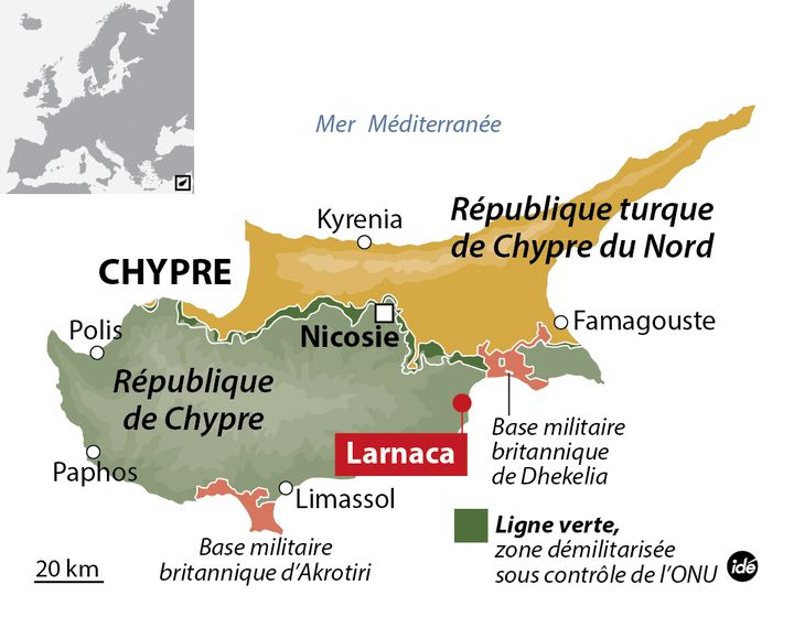 &nbsp; (Détournement d'un avion égyptien vers Chypre © Idé)