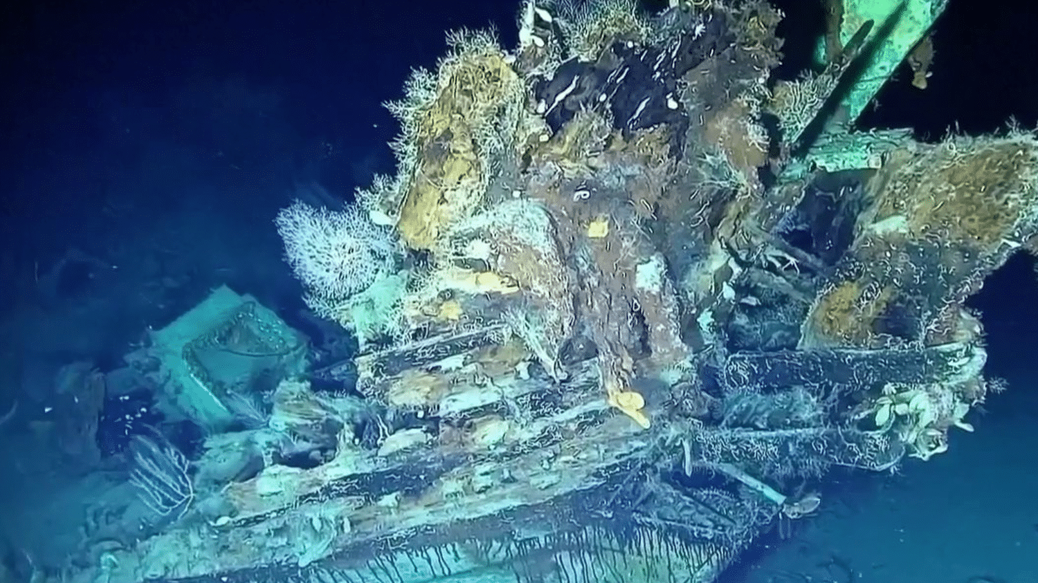 A sunken Spanish galleon hides  billion in treasure