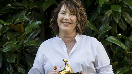 Jane Birkin joue dans le fiml "La femme et le TGV", présenté cette année parmi les 250 films sélectionnés
 (Alexandra Wey/AP/SIPA)