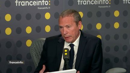 Jean-Michel Fauvergue, député LREM de Seine-et-Marne et ancien patron Raid, invité de franceinfo mardi 12 mars.&nbsp; (FRANCEINFO / RADIOFRANCE)