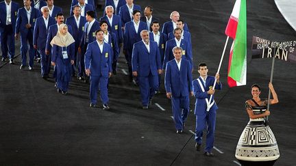 il refuse de combattre contre un Israélien, Ehud Vaks. L’Iran, qui soutient la cause palestinienne, récompense le geste du judoka en lui attribuant une prime versée normalement aux vainqueurs. ( AFP/Jacques DEMARTHON)