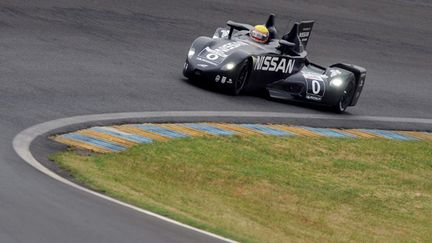 La DeltaWing sur le circuit du Mans (JEAN-FRANCOIS MONIER / AFP)