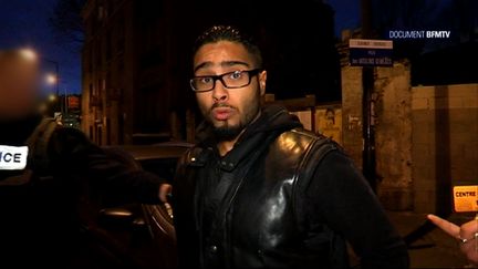 Jawad&nbsp;Bendaoud, mis en examen pour avoir fourni une planque aux terroristes à Saint-Denis (Seine-Saint-Denis). (BFMTV / AFP)