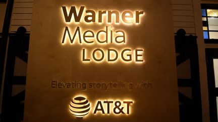 WarnerMedia, filiale du groupe télécom AT&amp;T, lors d'un festival du film à Utah, aux Etats-unis, en janvier 2020.&nbsp; (VIVIEN KILLILEA / GETTY IMAGES NORTH AMERICA)