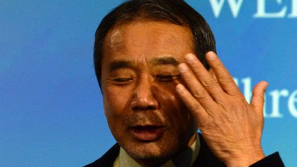 Haruki Murakami à Berlin, le 7 novembre 2014
 (JOHN MACDOUGALL / AFP)