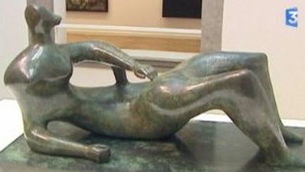 Henry Moore à l&#039;exposition &quot;Un corps inattendu&quot; au FRAC Auvergne
 (Culturebox)