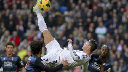 Cristiano Ronaldo a encore une fois mis les Merengue sur la voie du succès. (DANI POZO / AFP)