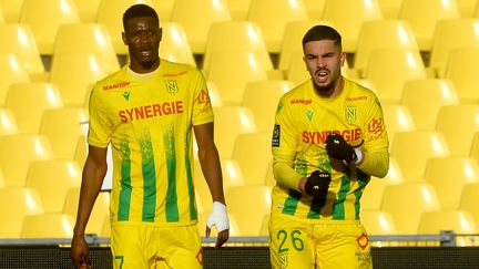 Kalifa Coulibaly et Imran Louza FC Nantes (JEAN-FRANCOIS MONIER / AFP)