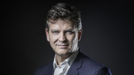 Arnaud Montebourg lors d'une séance photo à Paris, le 3 octobre 2016. (JOEL SAGET / AFP)