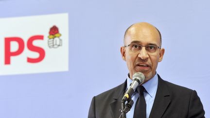 Le Premier secr&eacute;taire du PS, Harlem D&eacute;sir, le 5 avril 2013 &agrave; Limoges (Haute-Vienne). (PASCAL LACHENAUD / AFP)