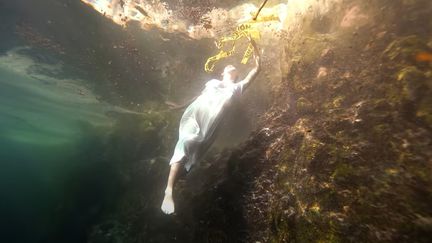 Le film "Yo soy cenote" réalisé par Camila Jaber a recu le prix #CreateCOP26 avant l'ouverture de la 26e conférence climat. (CAPTURE D'ÉCRAN YOUTUBE)