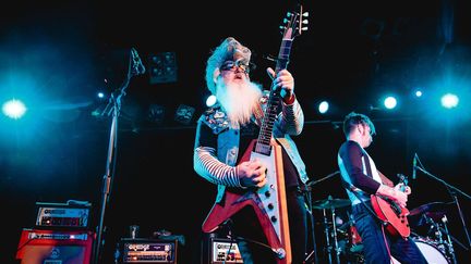 Les Eagles of Death Metal, ici le 31 octobre dernier, en concert en Angleterre.
 (Danny Payne/REX Shutter/SIPA)